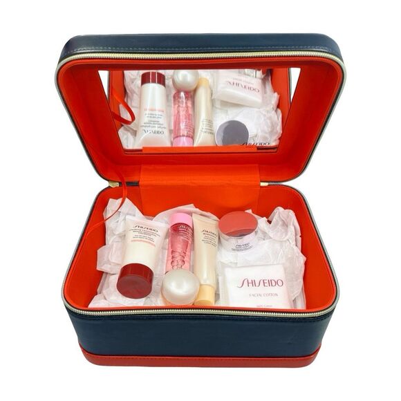 Shiseido 6-Piece Skincare Travel Set / Case - Picture 1 of 8